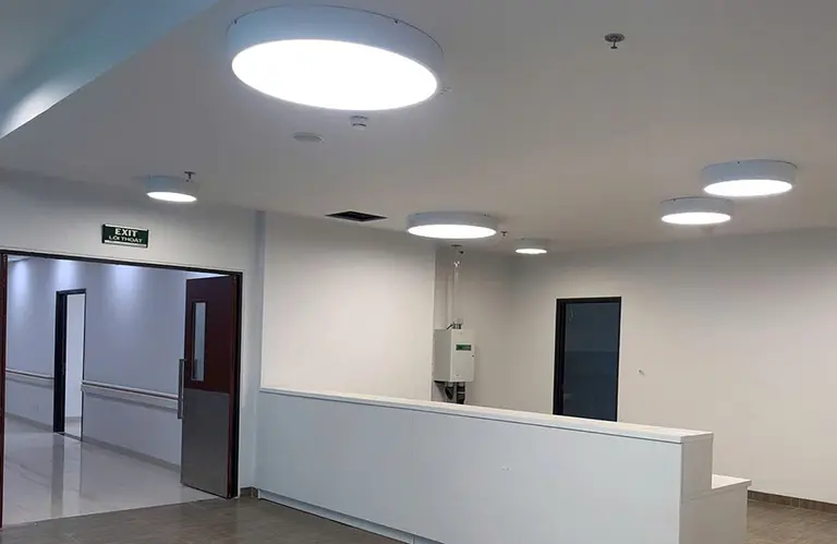 Cận cảnh cơ sở 2 Bệnh viện Bạch Mai và Việt Đức sẵn sàng về đích trước 30.11